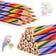 thumbnail image 4 of Lápiz de dibujo de colores 4 en 1 con sacapuntas | Lápiz de dibujo multicolor para niños y artistas | Núcleo de arco iris giratorio | Fácil de afilar | Herramienta de arte de madera de 17 cm, 4 of 7