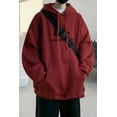 thumbnail image 6 of Winter Year Of The Dragon Red Sweatshirt For Men Large Size Loose Hooded Shirt Sky Blue Xl, 6 of 6