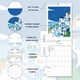 thumbnail image 4 of Calendario de pared con pósteres de decoración de viajes 2026-2027, 18 ilustraciones mensuales temáticas de ciudades, calendario colgante 2026-2027, 43 x 28 cm, mini paisaje urbano de la vuelta al mu, 4 of 6