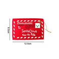 thumbnail image 2 of 10pcs Christmas Letter Envelope To Santa Claus Xmas Candy Gift Bag Money Card Holiday Tree Ornament, 2 of 5