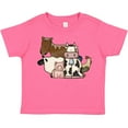 thumbnail image 3 of Inktastic Cute Horse, Sheep, Cow, Pig, and Rooster Farm Animals Boys or Girls Toddler T-Shirt, 3 of 5