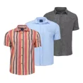 thumbnail image 1 of Paquete 3 Camisas Manga Corta Stretch Slim Fit Basica, 1 of 8