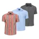 thumbnail image 1 of Paquete 3 Camisas Manga Corta Stretch Slim Fit Basica, 1 of 8