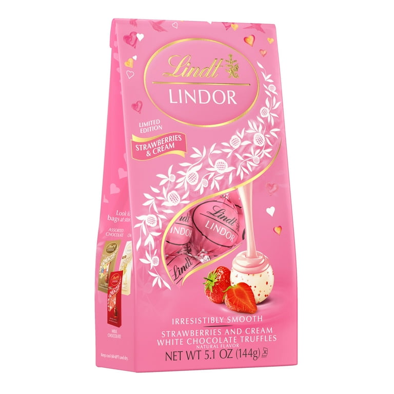 リンツ リンドール LINDOR ストロベリー&クリーム いちご 150粒
