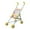 Yellow, variant on Siruishop Baby Doll Stroller (doll Not Included) Foldable Doll Pushchair Toy for Girls Yellow
