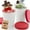 Red, variant on Ice Cream Containers with Lids, 4 Pack Red Freezer Storage Tubs, Leakproof Stackable BPA-Free, Reusable Food Containers for Frozen Desserts & Meal Prep