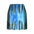 thumbnail image 6 of BiZtdJrK Womens Summer Vacation Skorts Gradient Print High Waist Casual Skort Trendy Party Skirts with Shorts on sale clearance 2025 Blue XL, 6 of 8