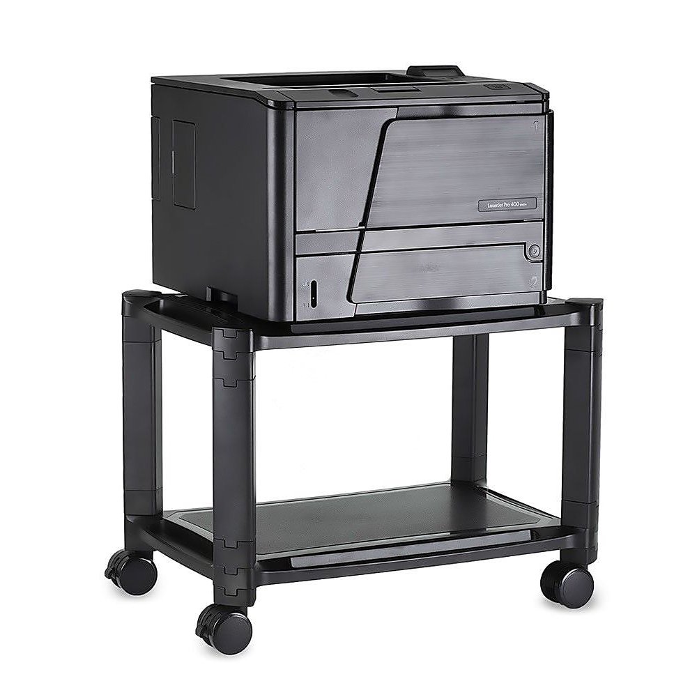 MountIt! 2 Shelf Printer Cart Black MI7854
