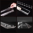 thumbnail image 6 of 4 Pcs Clear Acrylic Mahjong Tile Rack with Magnet Pusher, Mahjong Racks with Pushers | Quick Setup, Ideal for Players, Seniors, Hobbyists, Game Room, Family Gathering, Travel, and Community, 6 of 7