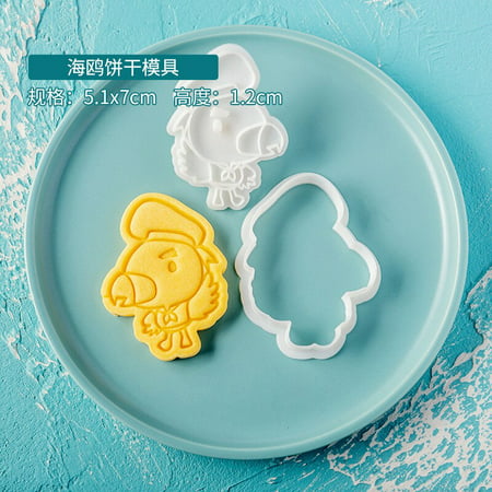 

3D Cartoon Animal Cookie Cutters Biscuit Mold Animal Crossing Forest Friends Club Fondant Mold Form
