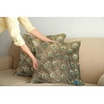 thumbnail image 2 of Ambesonne Feather Throw Pillow Cover 2 Pack, Close up Layout of a Tail, 24", Multicolor, 2 of 7