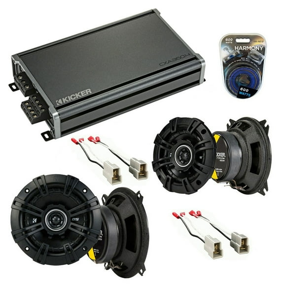 Fits Suzuki Swift 1992-1994 Factory Speaker Upgrade Kicker DSC4 DSC5 & CXA360.4