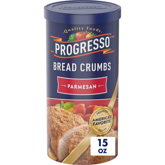 Progresso Quality Foods, Parmesan Breadcrumbs, 15 oz Canister