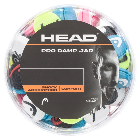 Head Pro Damp Tennis Racket Vibration Dampeners (70 Piece Bulk Jar)
