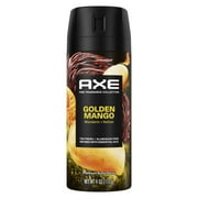Axe Fine Fragrance Collection Men's Deodorant Spray, Golden Mango Aluminum-Free, 4 oz