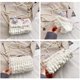thumbnail image 4 of Bolso de mano tejido Ticfox Bolso magnético de felpa, 4 of 8