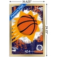 thumbnail image 3 of NBA Phoenix Suns - Maximalist Logo 23 Wall Poster, 14.725" x 22.375" Framed, 3 of 5