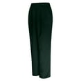 thumbnail image 5 of Women's Wide Leg Pants High Elastic Waisted in The Back Business Work Trousers Long Straight Suit Pants, 5 of 6
