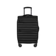 thumbnail image 1 of iFLY Fibertech 20" Carry-On Softside Spinner Luggage, Lightweight Travel Suitcase, Black, 1 of 1
