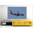 thumbnail image 2 of Wallhogs Chibi Southwest 737 Landing Wall Mural, 2 of 2