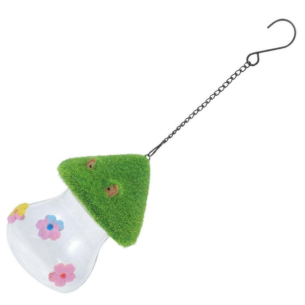 Hummingbird Feeder Outdoor Flower Shape Water Feeder For Wild Birds And Bird Enthusiasts 1Set
