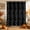 Black, Obsidian, Onyx, Slate, variant on Rustic Leaves Shower Curtain, Waterproof Shower Curtains for Bathroom, Farmhouse Orange Vine Leaf Pastoral Black Washable Fabric Bathtub Curtain Set Bath Decor with 12 Hooks 72"x78"