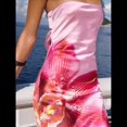 thumbnail image 4 of Vestido Maxi Sin Tirantes Y2k para Mujer, con Estampado Floral, Estilo Bohemio, para Playa, para Salir y Salir Rosa S, 4 of 10