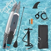 Naipo 14FT Inflatable Paddle Board Racing Stand Up Touring Board Backpack Durable for Youth Adult Premium SUP Accessories