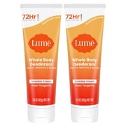 Lume Deodorant for Women- Whole Body Deodorant-Invisible Cream Tube - 72 Hour Odor Control 3.0 ounce