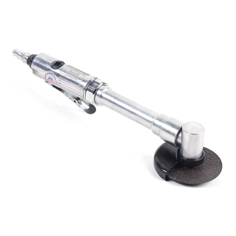 Miumaeov Pneumatic Cutting Machine Air Angle Grinder Air Cutter Grinding Tool Long Handle