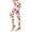 Red, variant on Valentine's Day Print High Waist Yoga Pants For Women Tights Compression Fitness Running Leggings Red XL
