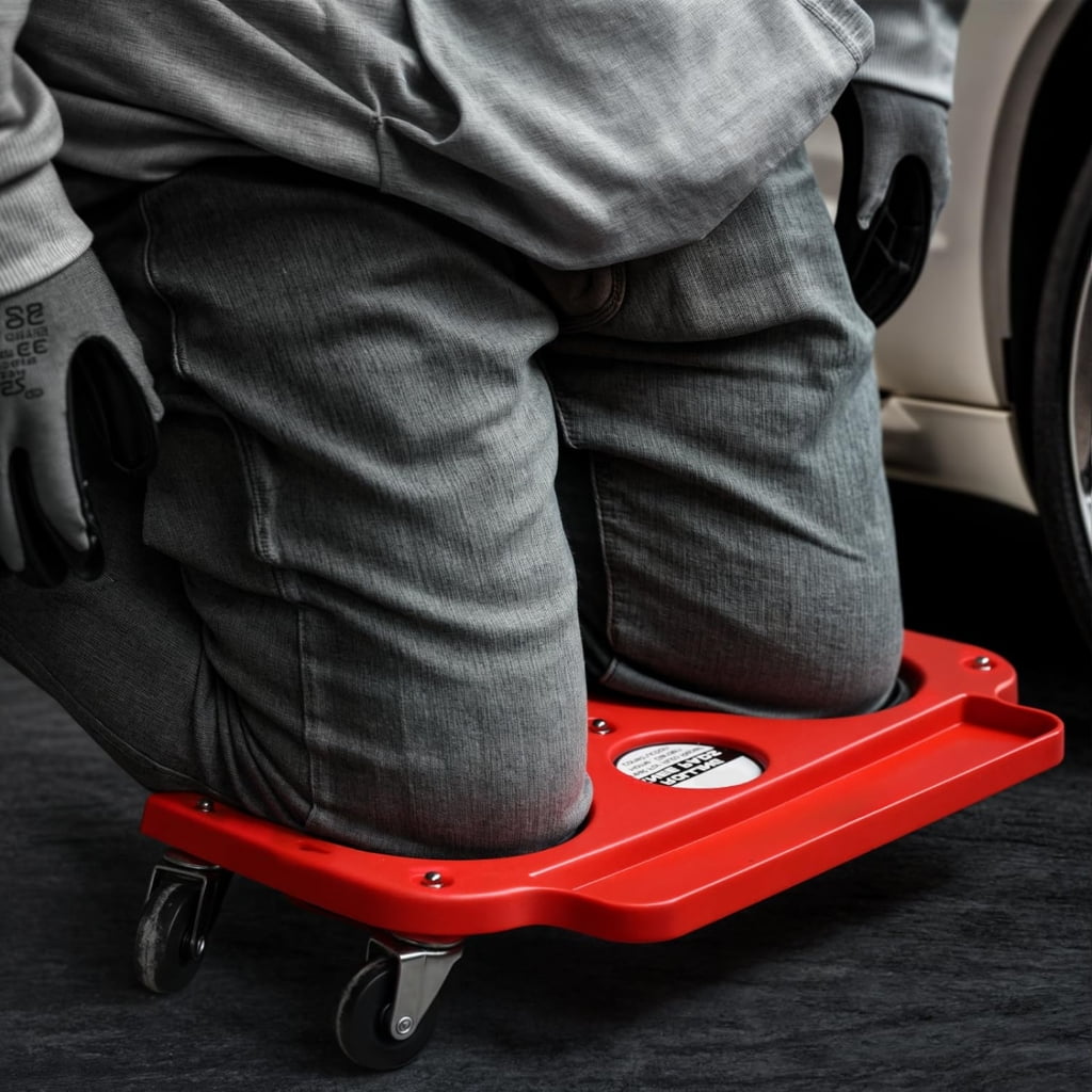 Zeiwohndc Heavy Duty Foam Kneeling Board For Professional Mechanic Joint Pressure Relief