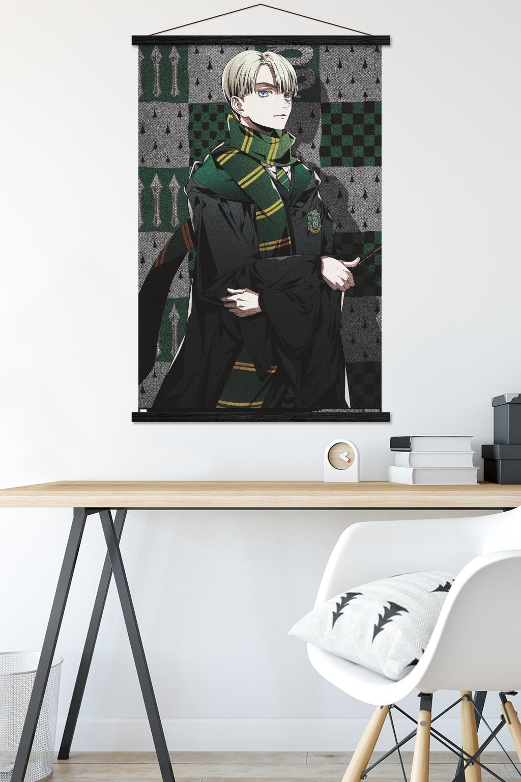 The Wizarding World: Harry Potter - Dynasty Draco Wall Poster with Magnetic Frame, 22.375" x 34"