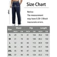 thumbnail image 6 of FEOYA Men's Running Sweatpants Straight Leg Drawstring Elastic Waist Pants Casual Open Bottom Joggers Athletic Trousers with Pockets for Training Jogging Active Workout XL, 6 of 6