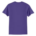 thumbnail image 6 of Mens Core Blend Cotton/Polyester Tee Shirt Purple 6XL, 6 of 6