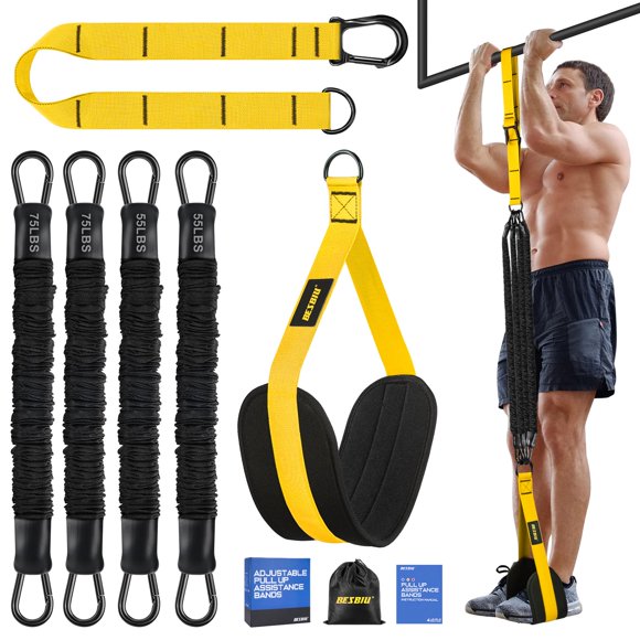 Bandas Asistencia Dominadas BesBiu Ajustable 260lb