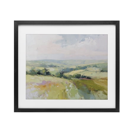 Stupell Industries Endless Green Hills Black Framed Print Under Glass, design by Svetlana Aleynikova