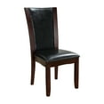 thumbnail image 2 of Furniture of America Longbotton Upholstered Dining Chairs - Set of 2, Black, 2 of 7