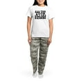 thumbnail image 4 of CafePress - All The Cool Kids Are Reading Pajamas - Women's Short Sleeve Print T-Shirt and Pants Light Cotton Pajama Set, 4 of 7