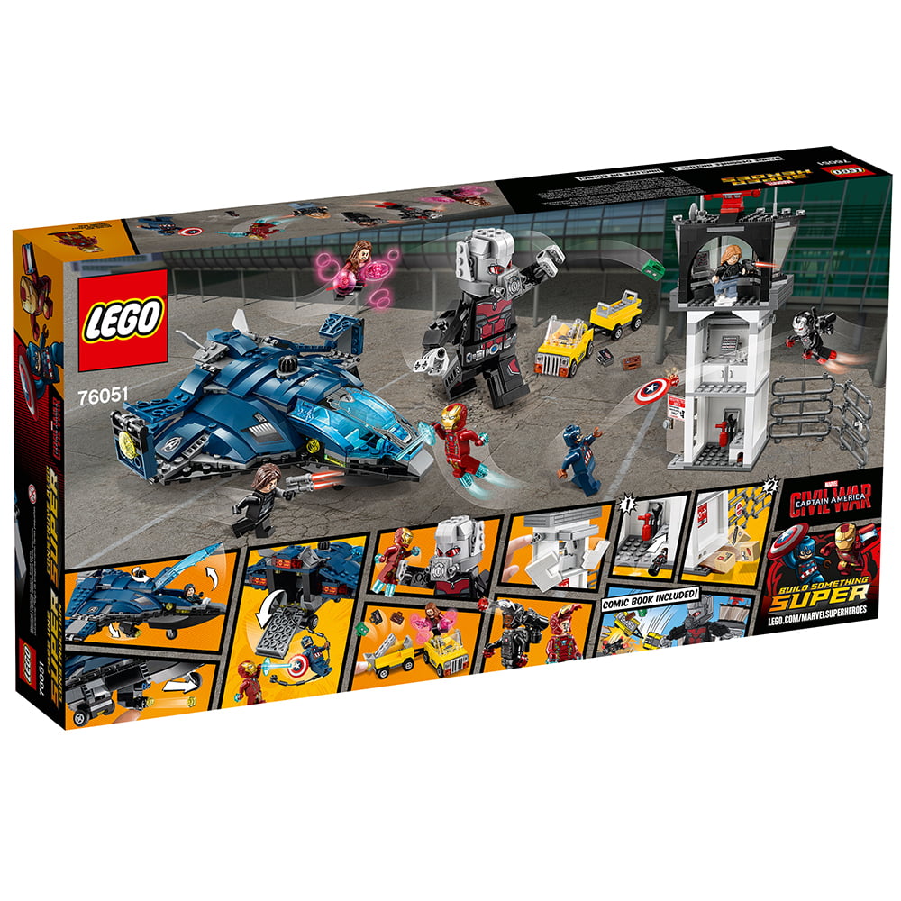 LEGO Heroes Super Airport Battle 76051 - Walmart.com