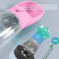 thumbnail image 6 of Huloretions Portable Dog Water Bottle, 2-in-1 Travel Water Bottle with Food Container, Dog Water Dispenser for Outdoor Walking Hiking Travel, 6 of 8