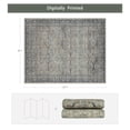 thumbnail image 2 of Alfombra lavable para sala de estar, 240 x 300 cm, color verde, 2 of 9