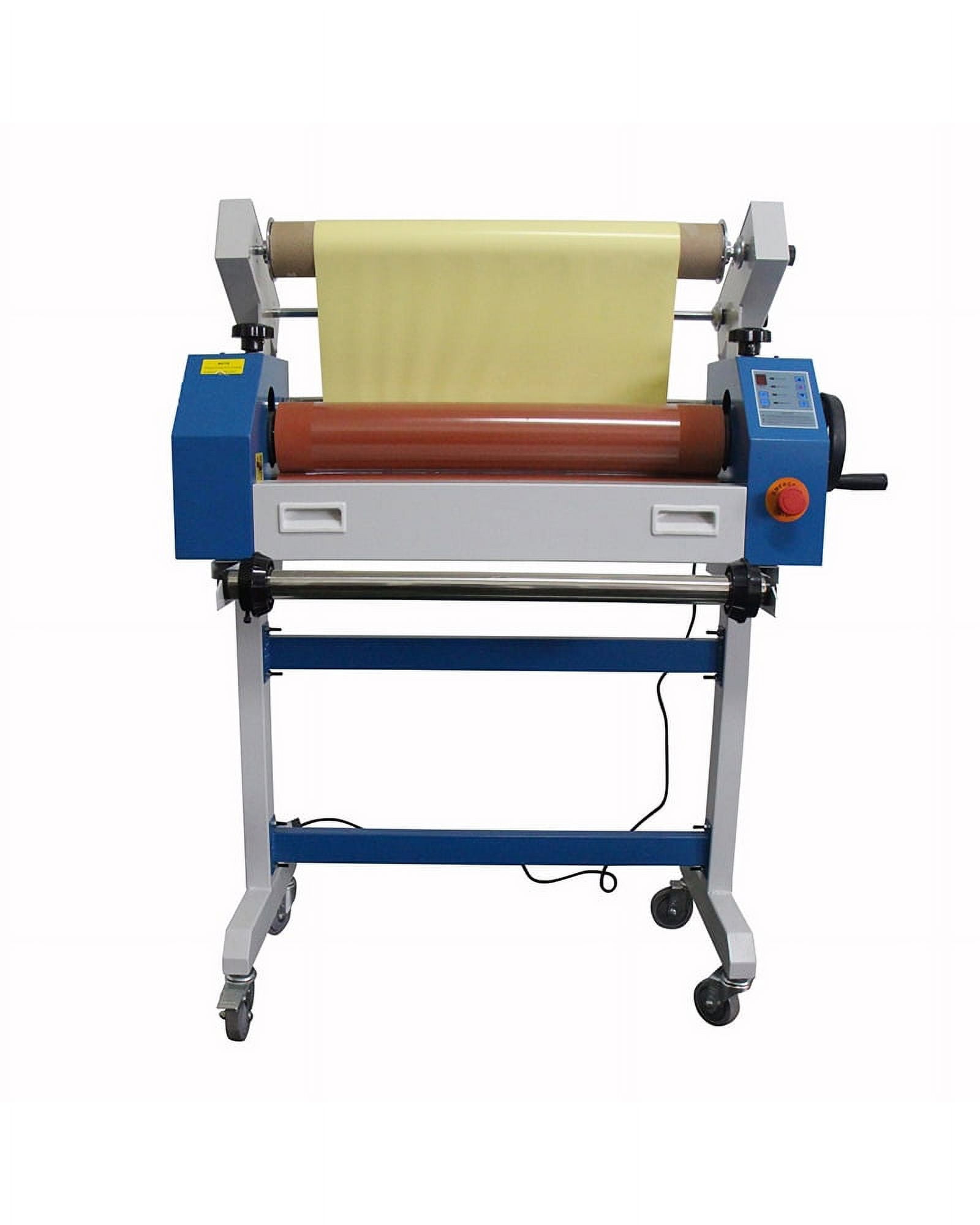 INTSUPERMAI 25In Semi Auto Cold Laminator Automatic/Manual Laminating Machine for Vinyl Photo Film