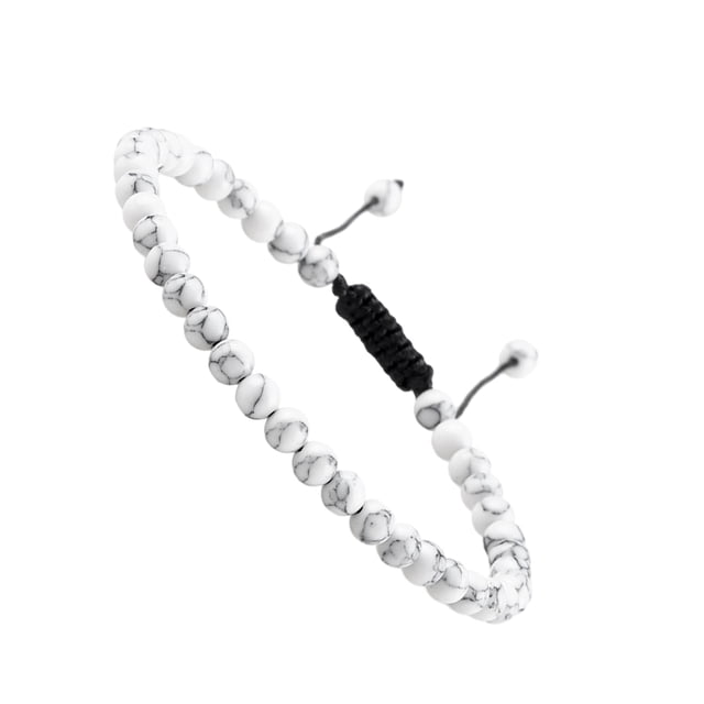 Sonducket Elegante de piedra natural, artesanía, longitud ajustable, múltiples estilos, de cuentas de piedra Ropa, zapatos y accesorios Miscelánea Línea negro