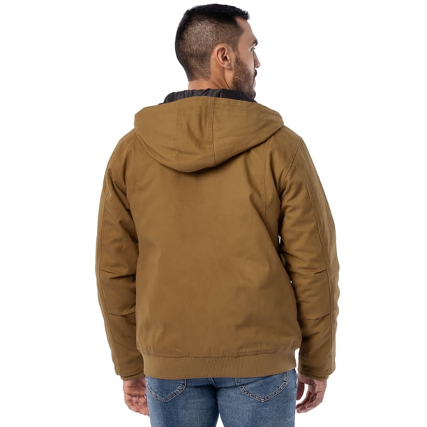 Wells Lamont Men's Workwear Insulated Duck Quilted Lined Full Zip