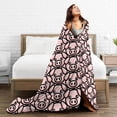 thumbnail image 5 of Pig Blanket for Boys Girls, Cute Pig Themed Design Printed Throw Blankets for Kids Lap, Chair Sofa, Warm Soft Cozy Blanket, 40"x 50", 5 of 6
