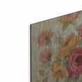 thumbnail image 2 of Luxe Metal Art 'Brushy Roses' by Silvia Vassileva, Metal Wall Art, 16" x 12", 2 of 9