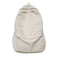 thumbnail image 1 of Simple Classic Backpack Teens Girls Student Large Capacity Bookbag (Pink), 1 of 9