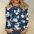 thumbnail image 2 of LiMoi Fall Shirt Womens Shirts 3/4 Sleeve Tops for Women Trendy Women's Work Blouses My Items, 2 of 5