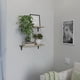 thumbnail image 5 of Estantes Flotantes, Estantes Flotantes de Madera para DecoracióN de , Estante de BañO Flotante Montado en la Pared para Almacenamiento Negro, 5 of 5